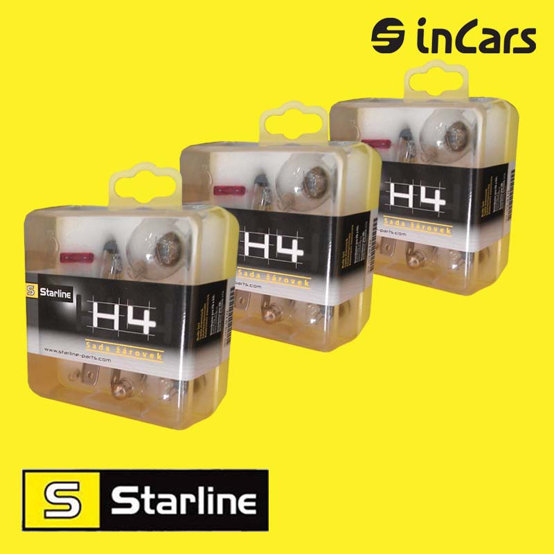 Комплект  автоламп  Starline H4 S9999910